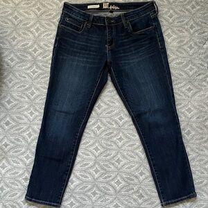 Kut from the Kloth Women's Deep Indigo Katy Boyfriend Jeans